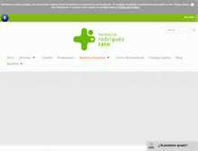 Tablet Screenshot of farmaciaponferrada.com